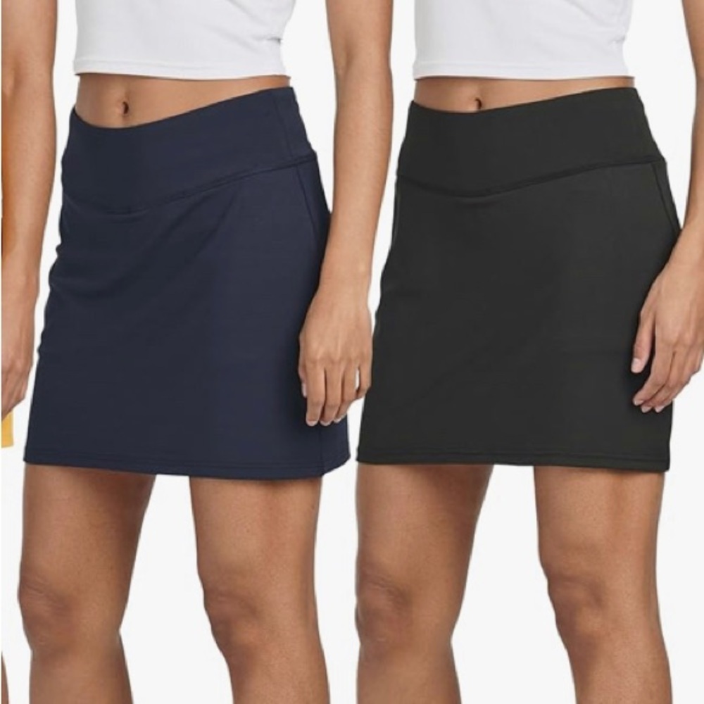 Women's Active Skort - Navy and Black
